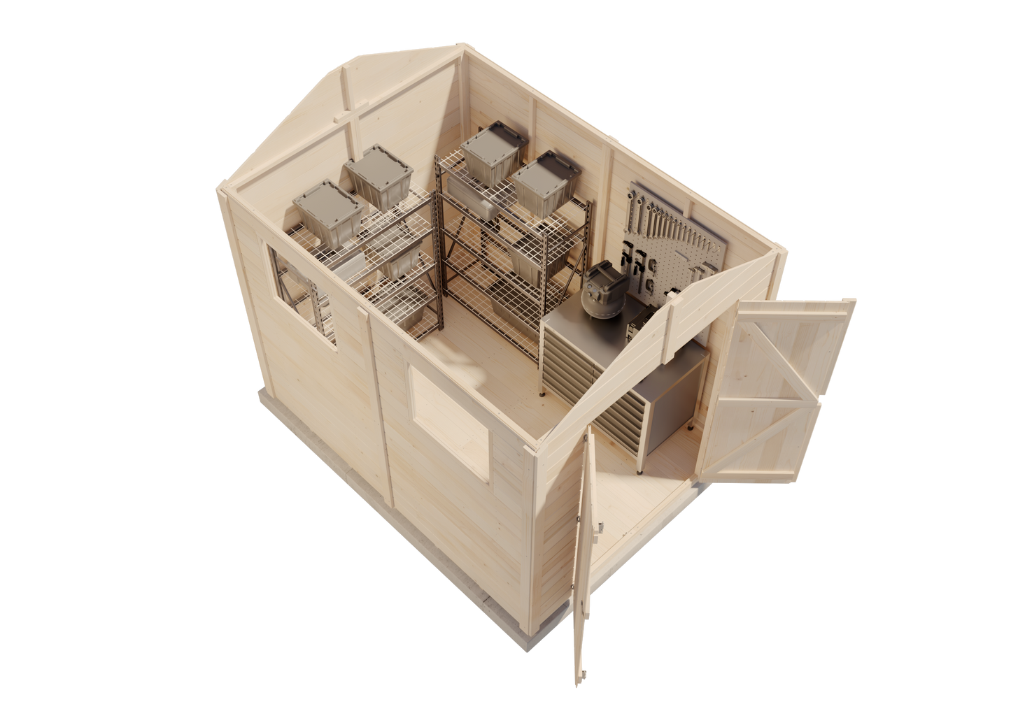 Redskapsbod Elma L Klassisk