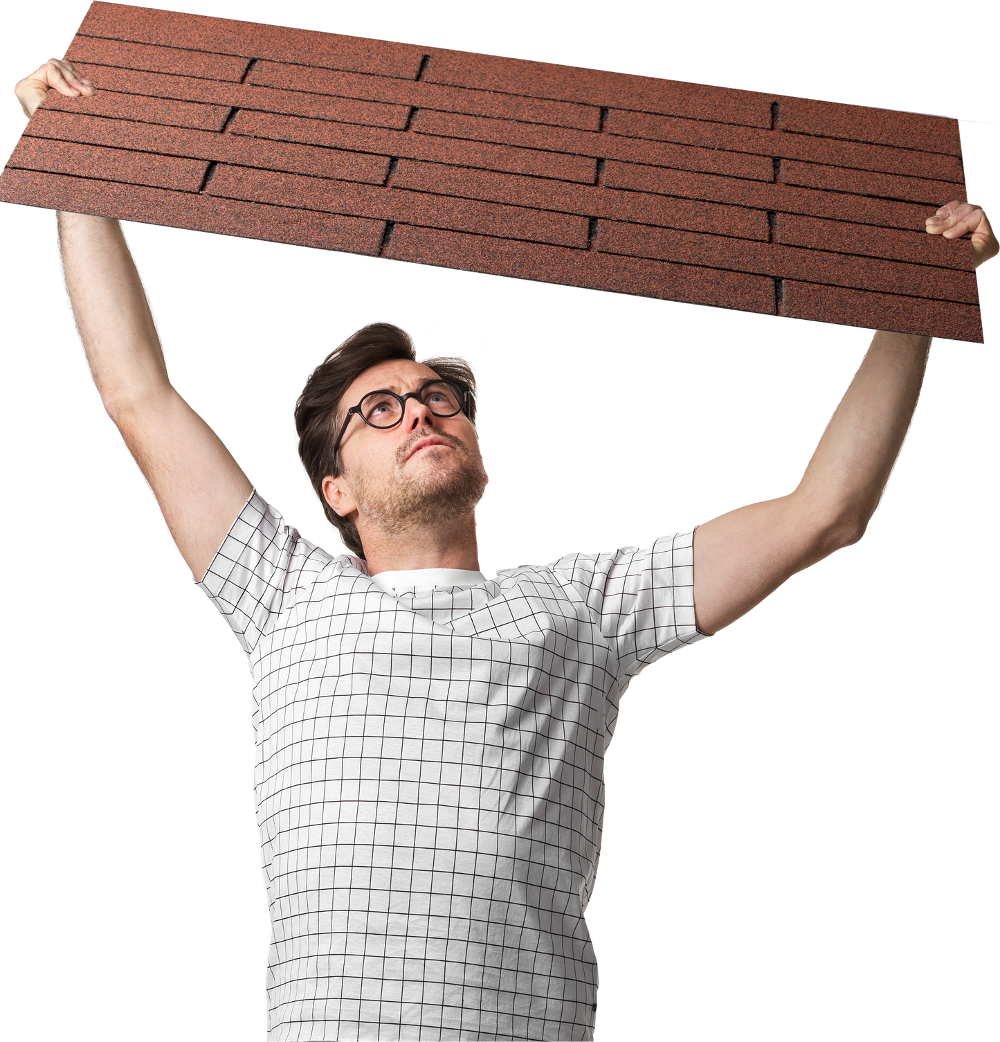 Rød takshingel 6 m²