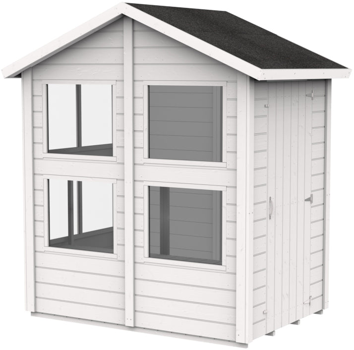 Storehaus Plantebod med saltak 126 x 186 cm