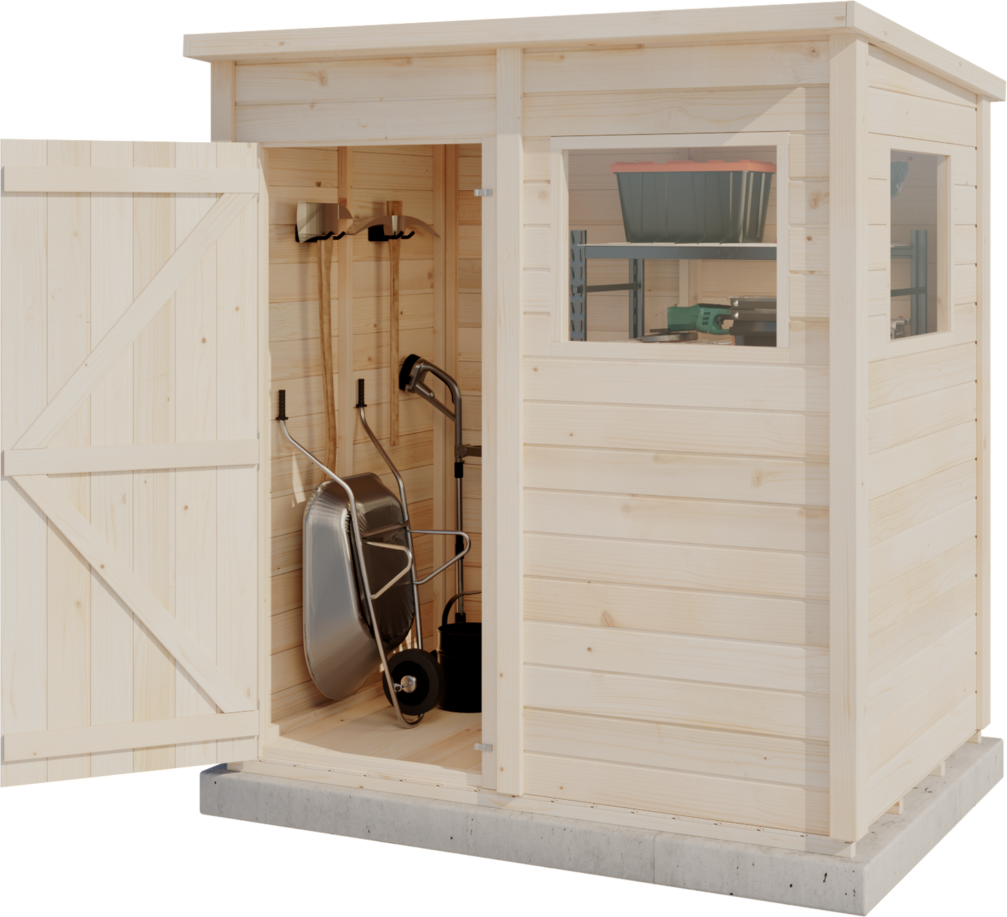 Redskapsbod Tova S Moderne