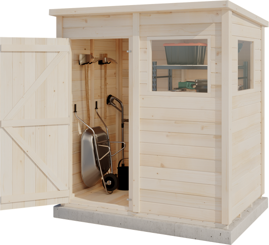 Redskapsbod Tova S Moderne