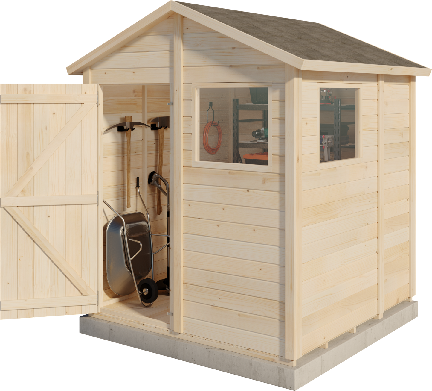 Redskapsbod Tova M Klassisk