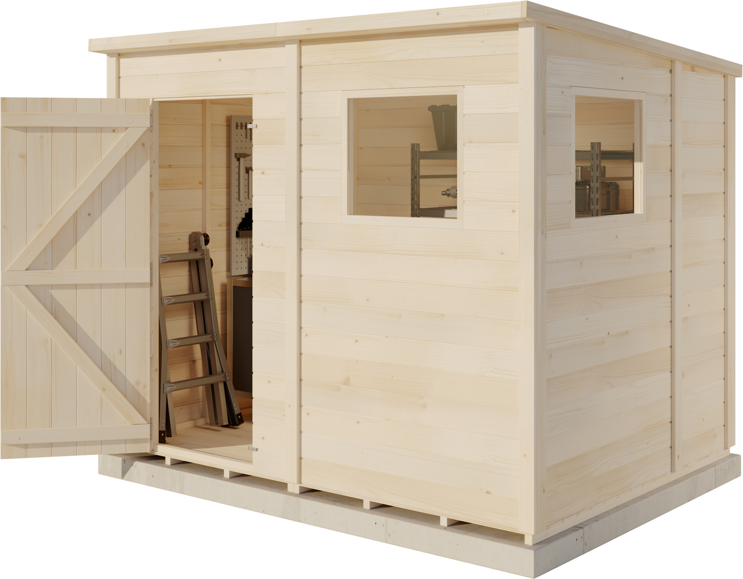 Redskapsbod Tova L Moderne