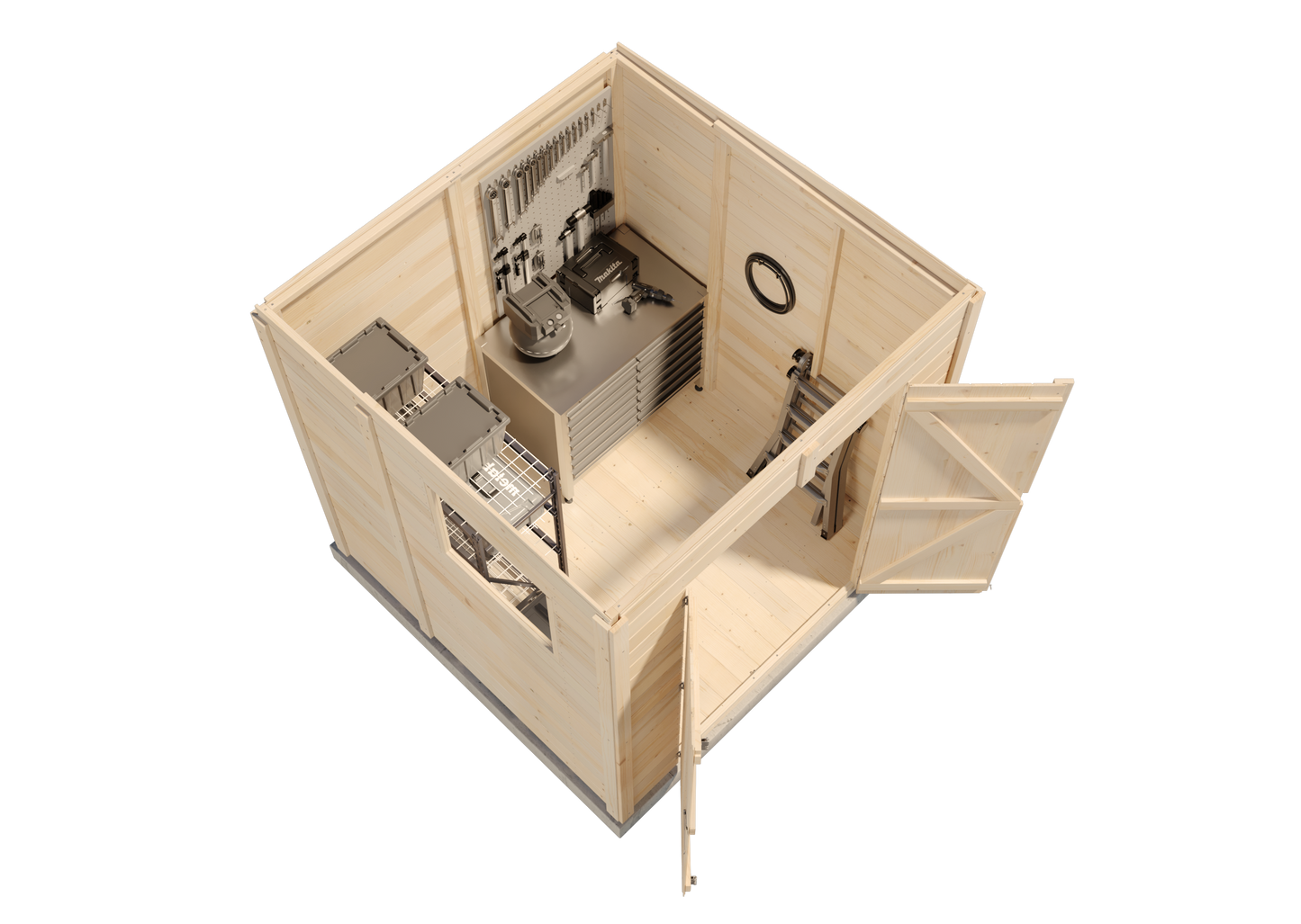 Redskapsbod Elma M Moderne