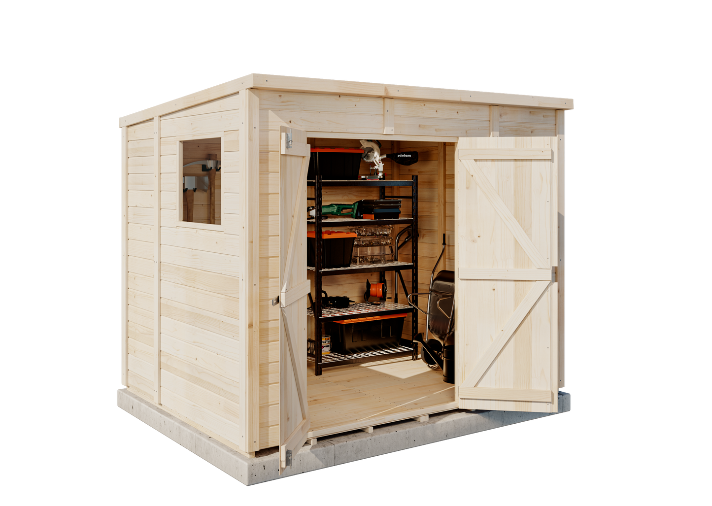 Redskapsbod Elma L Moderne