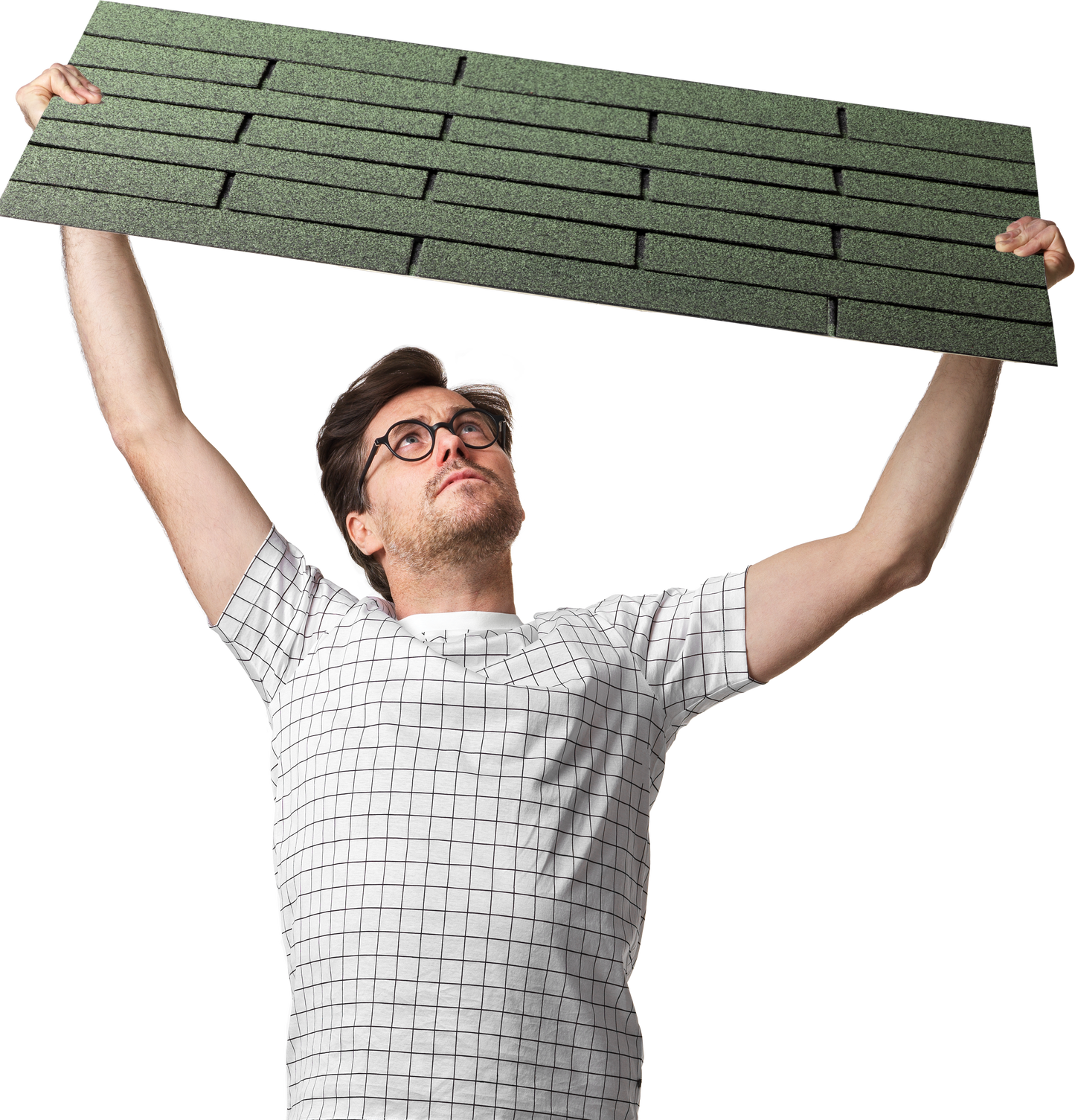 Grønn takshingel 3 m²