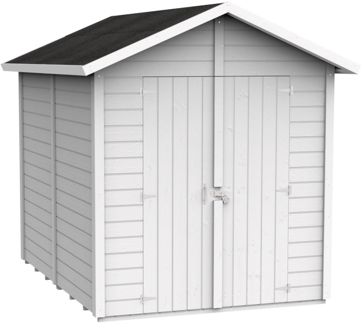 Storehaus Redskapsbod med saltak og dobbeltdør 246 x 186 cm